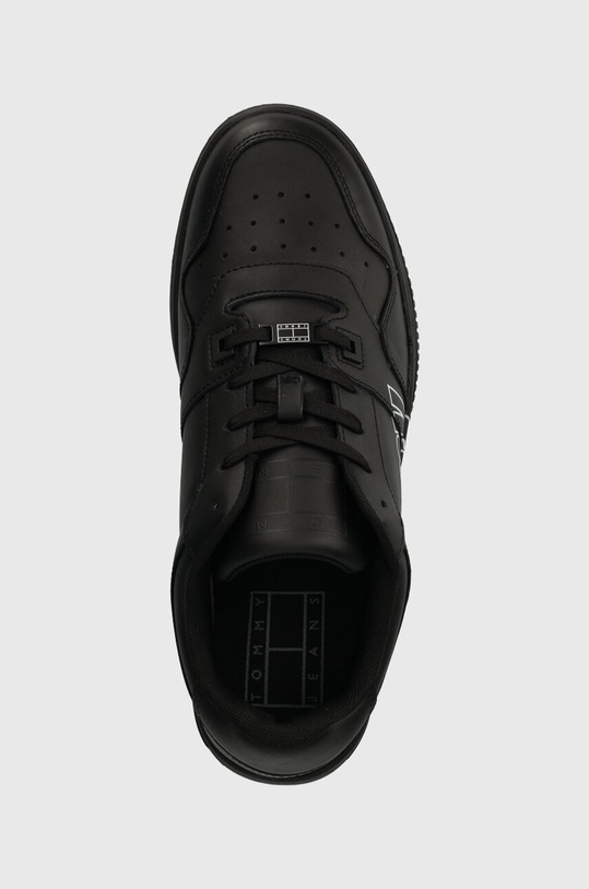 Tenisky Tommy Jeans TJM BASKET LOGO černá EM0EM01257