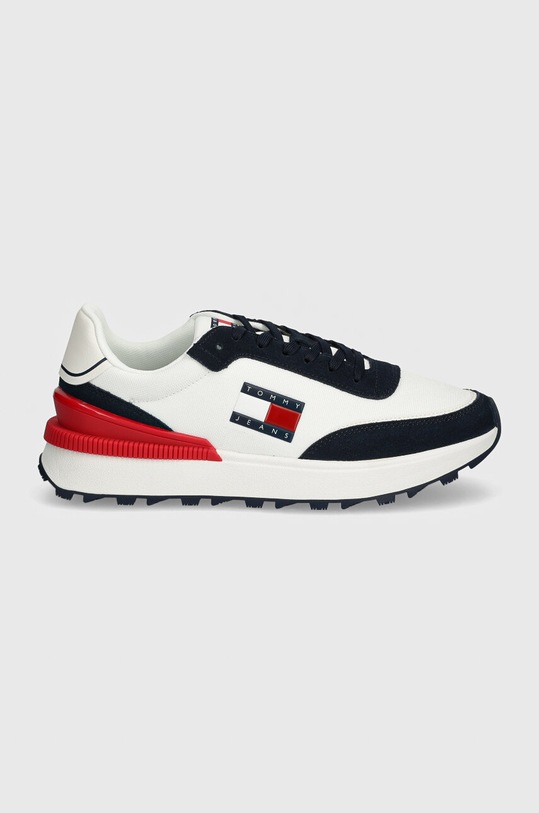 Tommy Jeans sneakers TJM TECHNICAL RUNNER EM0EM01265 alb AW24