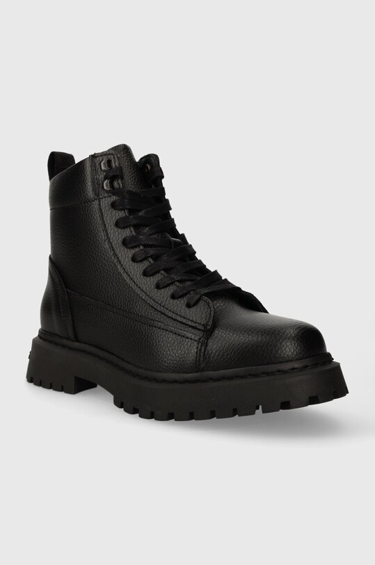 Кожаные ботинки Tommy Jeans TJM WARM LINING BOOT EM0EM01274 чёрный AW23