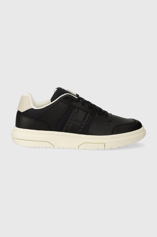 Αθλητικά Tommy Jeans TJM MIX MATERIAL CUPSOLE 2,0 υφασμάτινο μαύρο EM0EM01331