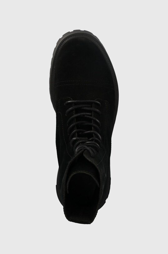Замшеві черевики Tommy Jeans TJM CASUAL BOOT SUEDE чорний EM0EM01336