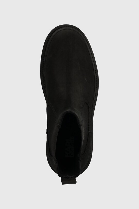 Замшеві черевики Karl Lagerfeld OUTLAND чорний KL11241F.200