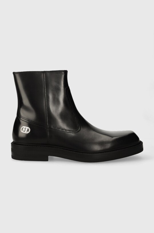 Karl Lagerfeld ghete de piele KRAFTMAN casual negru KL11440.000