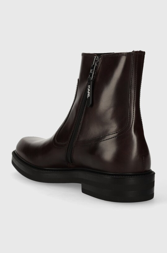Obuwie Karl Lagerfeld buty skórzane KRAFTMAN KL11440.044 brązowy