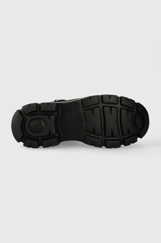 Karl Lagerfeld trapery skórzane TREKKA MENS KC KL25256F.000 czarny