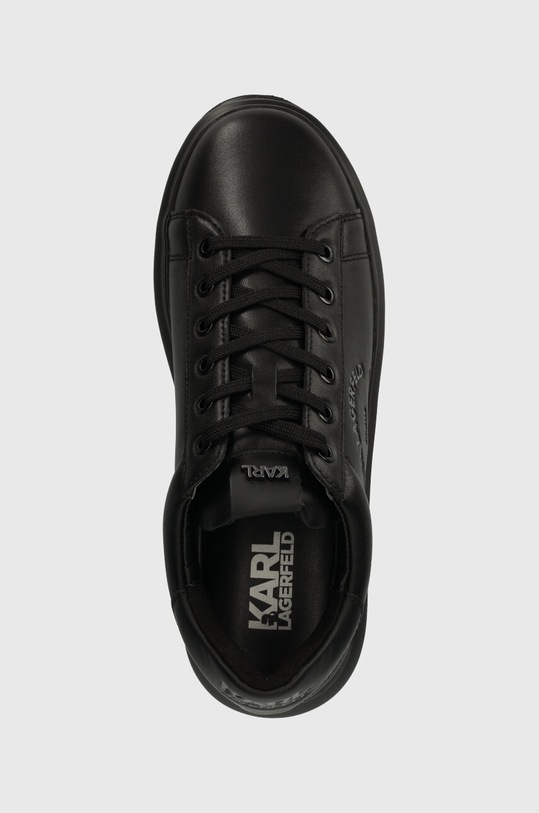 Δερμάτινα αθλητικά παπούτσια Karl Lagerfeld KAPRI MENS μαύρο KL52538.00X