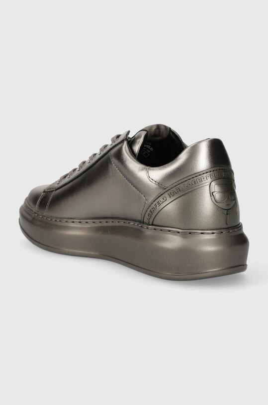 Обувь Кожаные кроссовки Karl Lagerfeld KAPRI MENS KC KL52575M.1DS серебрянный