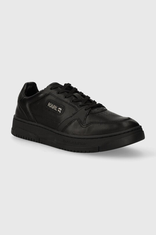Kožne tenisice Karl Lagerfeld KREW KL KL53020.00X crna AW23
