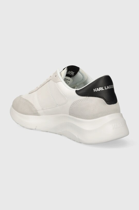 Obuwie Karl Lagerfeld sneakersy skórzane SERGER KC KL53638.011 biały