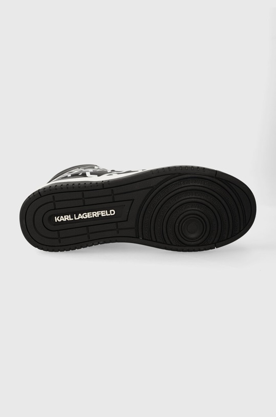 Karl Lagerfeld Jeans sneakersy skórzane KREW KLJ53043.001 czarny