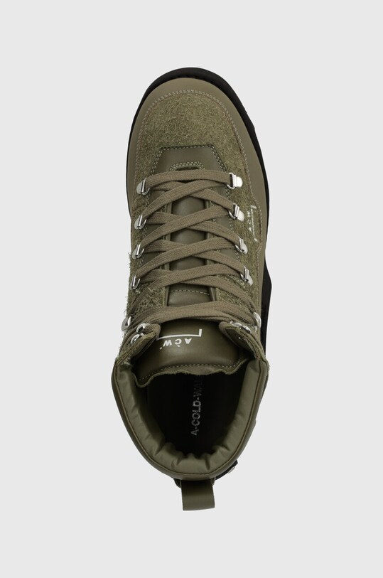 A-COLD-WALL* buty zamszowe ALPINE BOOT zielony ACWUF093