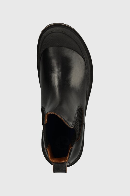 Birkenstock ghete chelsea de piele Prescott negru 1025206