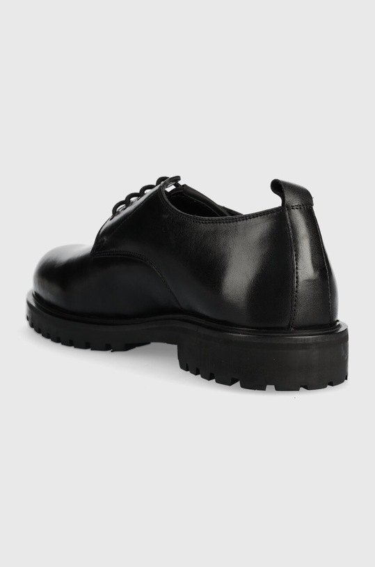 Obuv Kožené poltopánky Pepe Jeans TRUCKER SHOE M PMS10320 čierna
