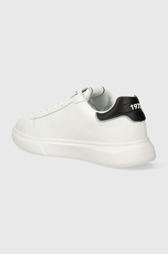Încălțăminte Pepe Jeans sneakers din piele EATON BASIC PMS30981 alb