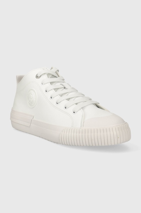 Pepe Jeans sneakersy skórzane INDUSTRY REC M PMS30994 biały AW23