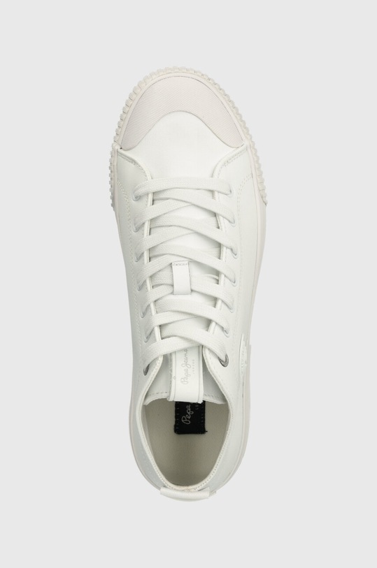 Pepe Jeans sneakersy skórzane INDUSTRY REC M biały PMS30994