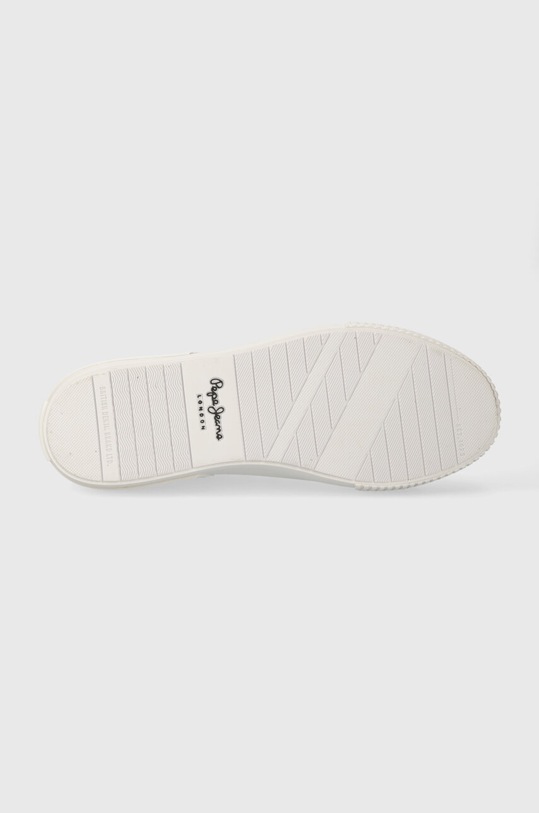 Pepe Jeans sneakersy skórzane INDUSTRY REC M PMS30994 biały