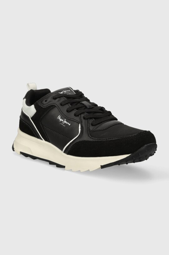 Pepe Jeans sneakersy JOY LEATHER M PMS31014 czarny AW23