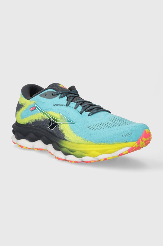 Παπούτσια για τρέξιμο Mizuno Wave Sky 7 J1GC2302 μπλε SS24