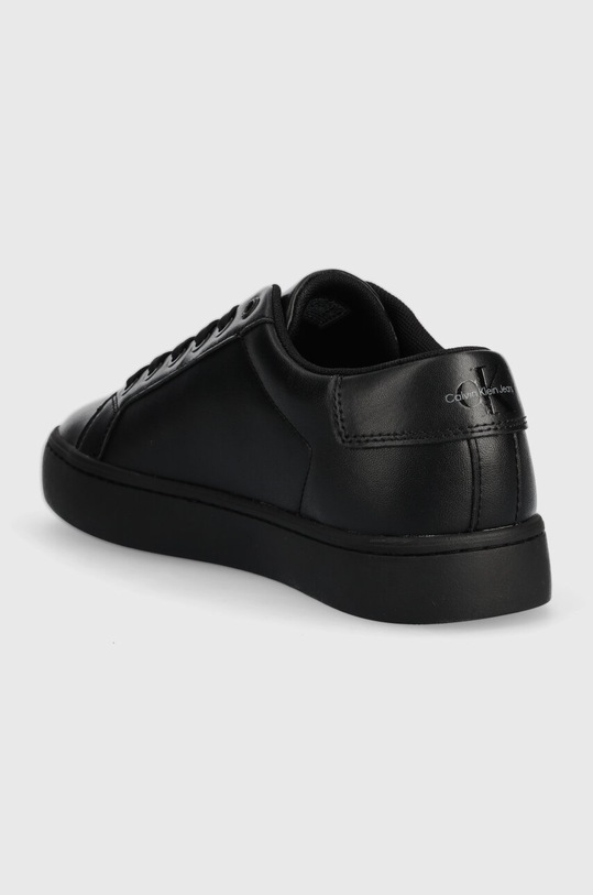 Obuwie Calvin Klein Jeans sneakersy skórzane CLASSIC CUPSOLE LACEUP LOW LTH YM0YM00491 czarny