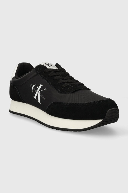 Sneakers boty Calvin Klein Jeans RETRO RUNNER SU-NY MONO YM0YM00746 černá AW23