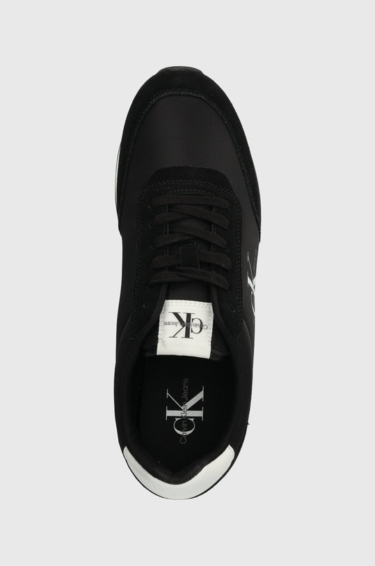 Sneakers boty Calvin Klein Jeans RETRO RUNNER SU-NY MONO černá YM0YM00746