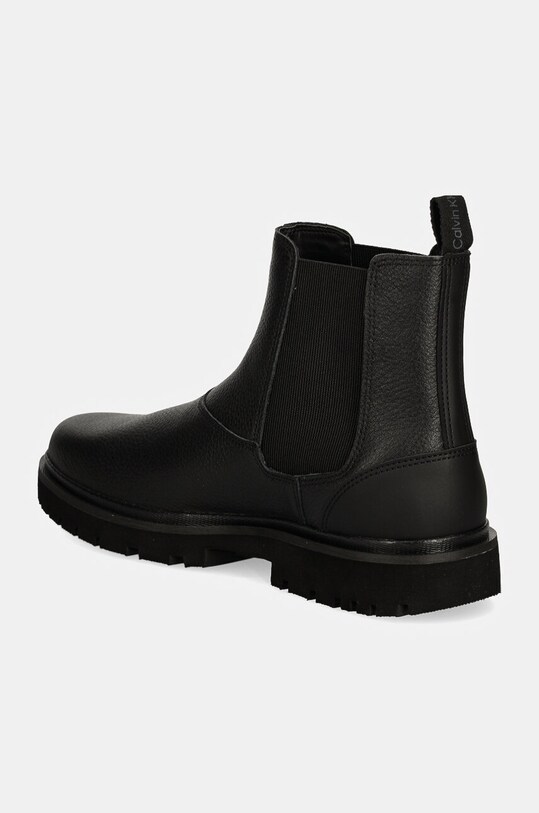 Obuv Kožené topánky chelsea Calvin Klein Jeans EVA MID CHELSEA BOOT LTH YM0YM00750 čierna