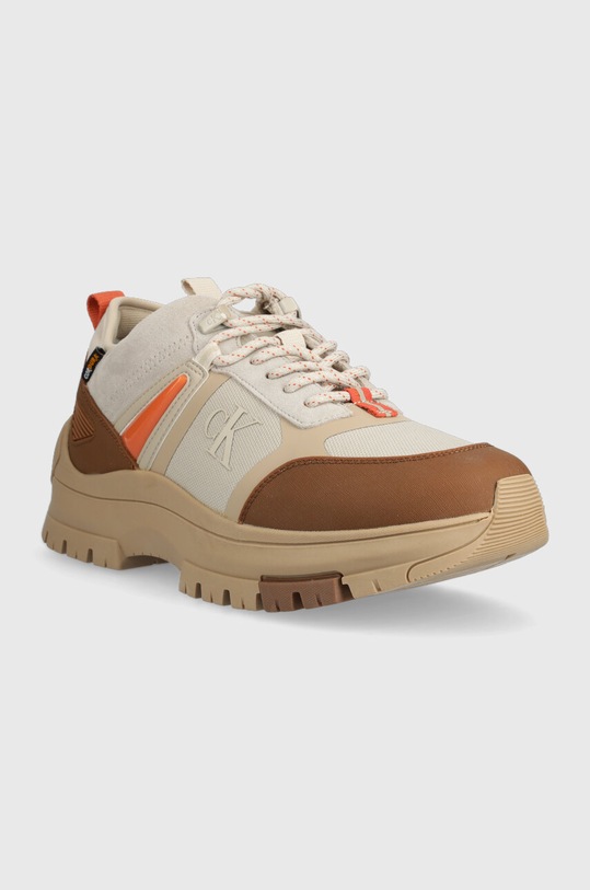 Calvin Klein Jeans sportcipő HIKING LACE UP LOW COR YM0YM00801 bézs AW23