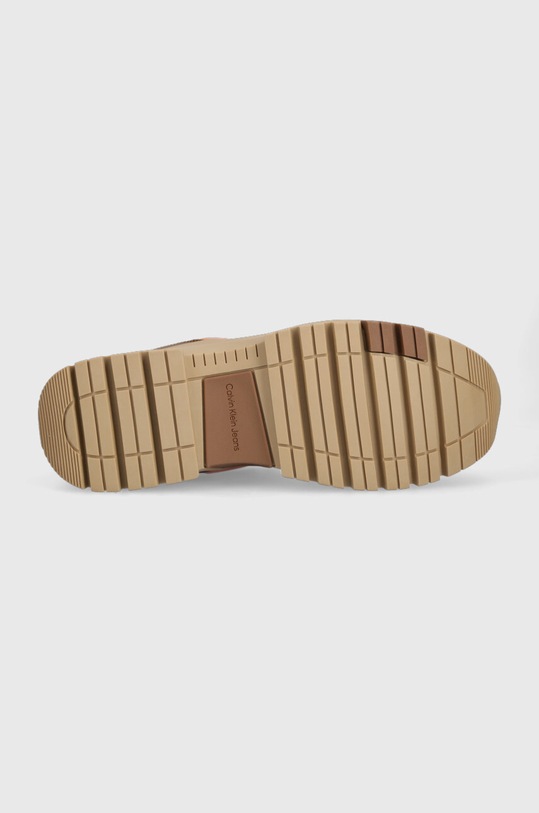 Calvin Klein Jeans sportcipő HIKING LACE UP LOW COR YM0YM00801 bézs