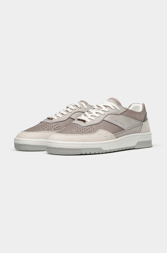 Замшевые кроссовки Filling Pieces 70033491108 серый AA00