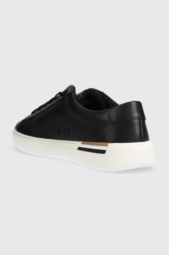 Obuwie BOSS sneakersy skórzane Clint 50502885.001 czarny