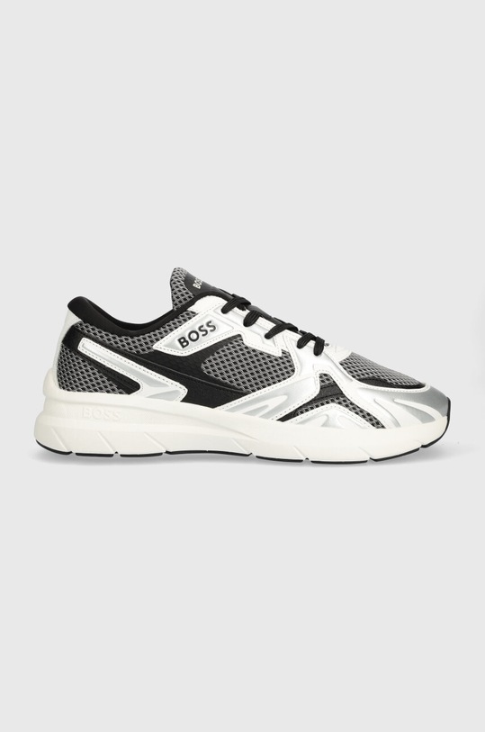 BOSS sneakersy Owen imitacja skóry licowej srebrny 50504289.041