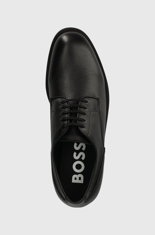 BOSS półbuty skórzane Baird czarny 50503445.001