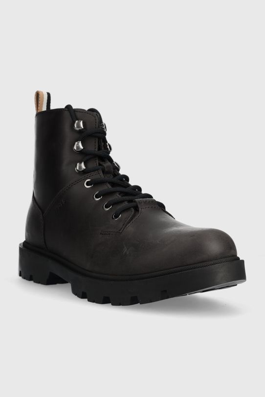 BOSS ghete de piele Adley 50503540.001 negru AW23