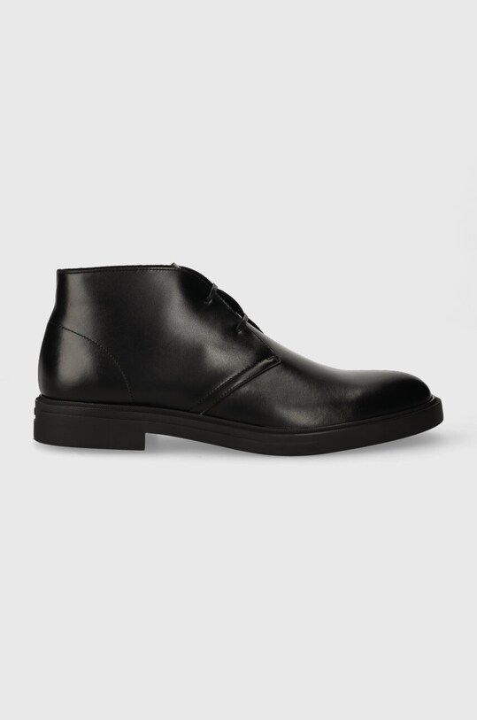BOSS półbuty skórzane Calev eleganckie czarny 50503660.001