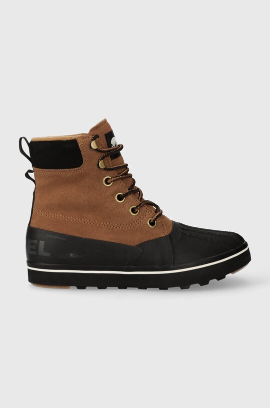 Sorel buty wysokie CHEYANNE METRO II BOOT W skóra zamszowa brązowy 2048561242