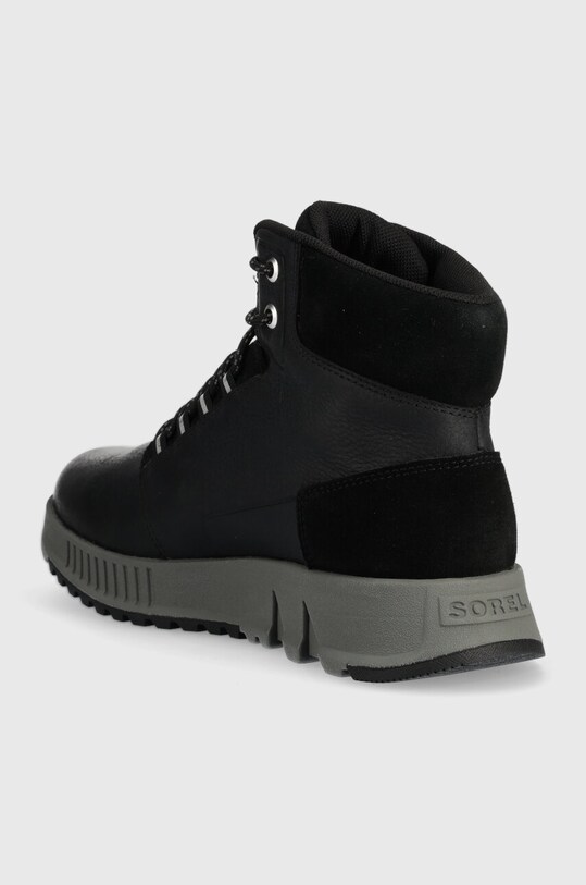 Обувки Кожени обувки Sorel MAC HILL LITE MID WP 2048841010 черен