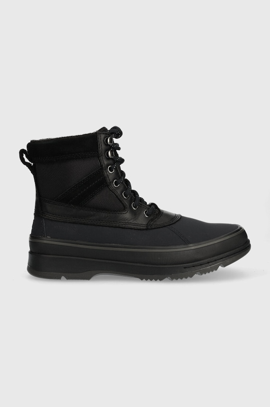 Παπούτσια Sorel ANKENY II BOOT WP 200G λείο δέρμα μαύρο 2048851010