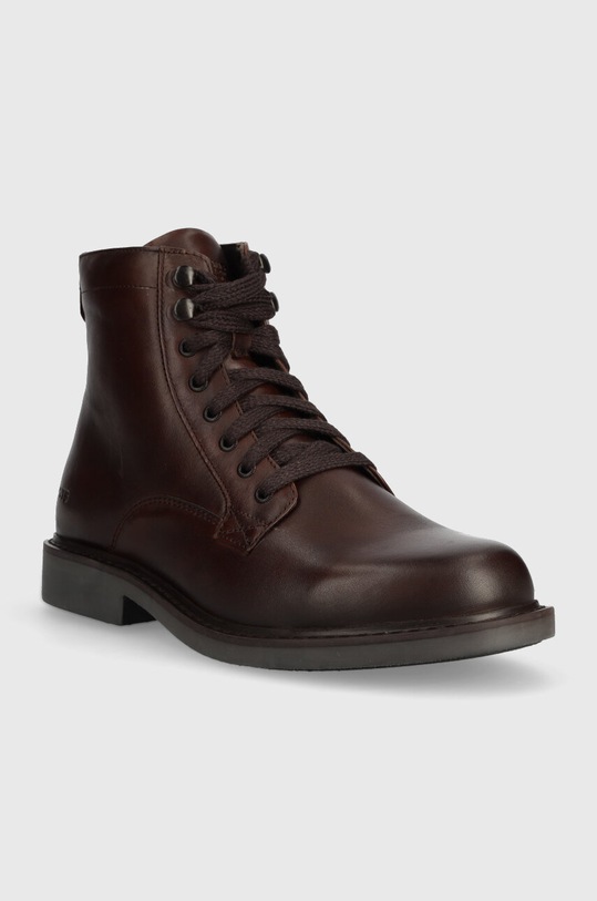Levi's trapery skórzane AMOS 234727.29 brązowy AW23