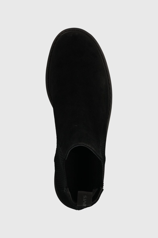 Замшеві черевики Levi's AMOS CHELSEA чорний 234728.559