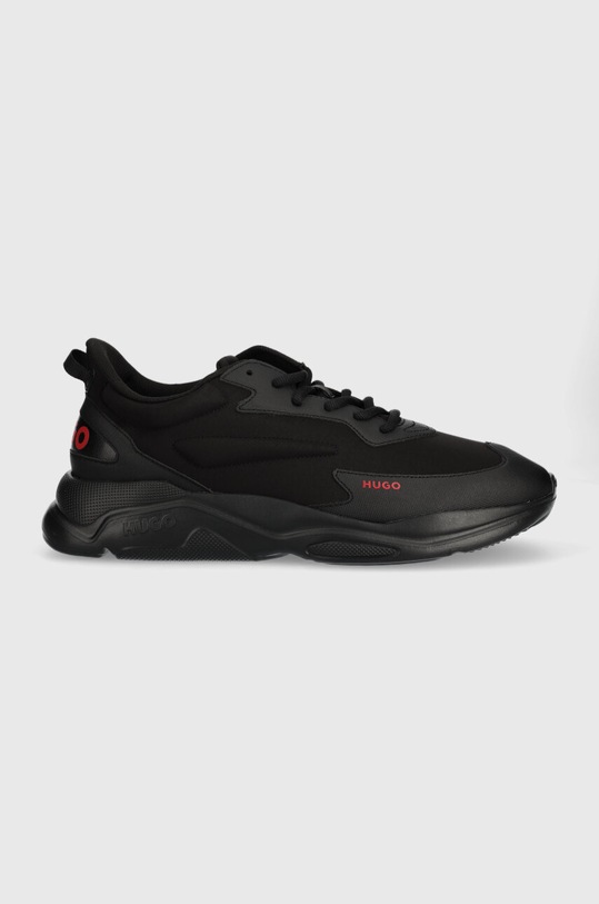 HUGO sneakers Leon textil negru 50504799.001