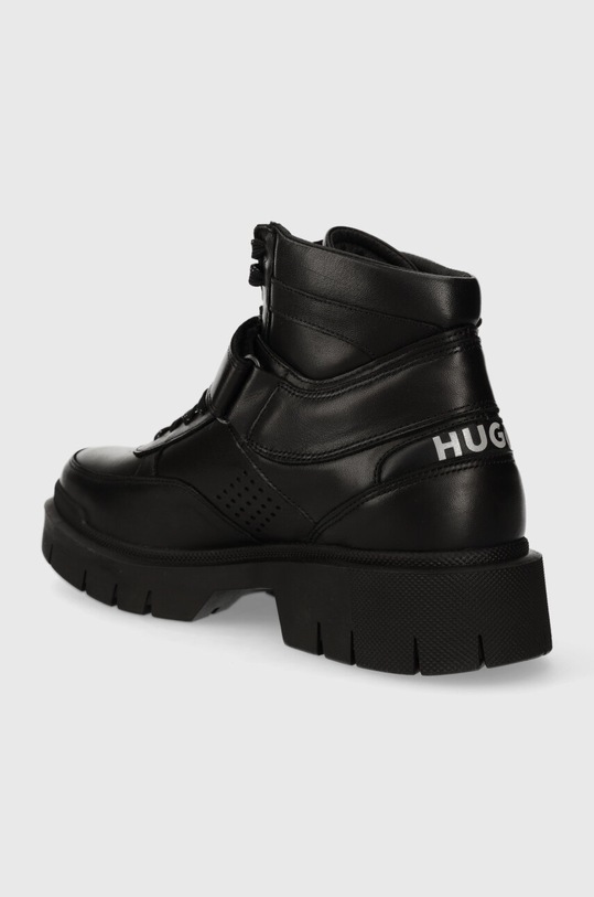 Обувки Кожени туристически обувки HUGO Denzel 50503641.001 черен