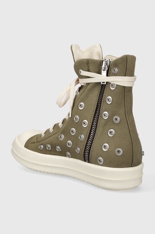 Obuwie Rick Owens trampki DU02C5800.DOES2.2511 zielony