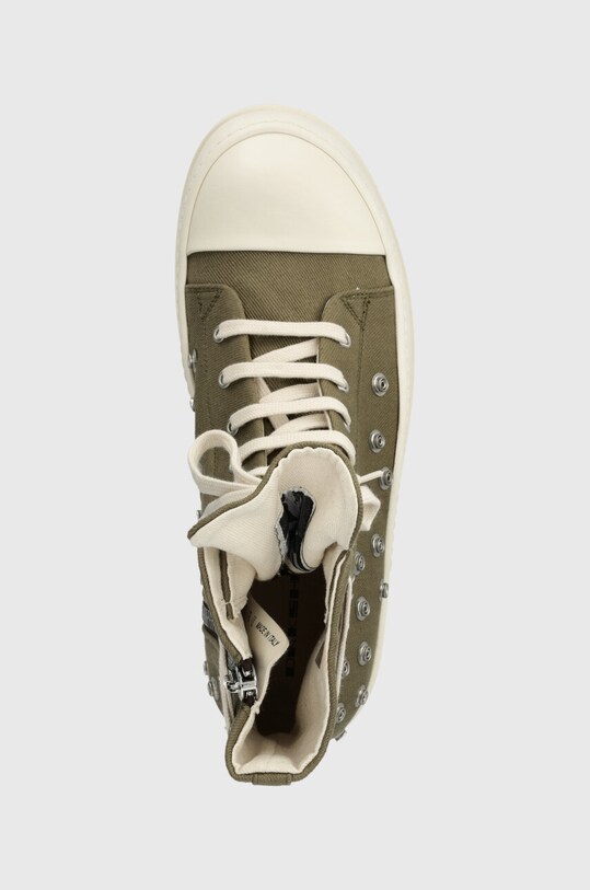 Rick Owens trampki zielony DU02C5800.DOES2.2511