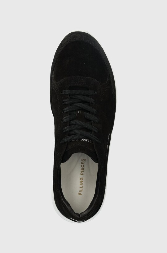 Замшевые кроссовки Filling Pieces чёрный 17127361861