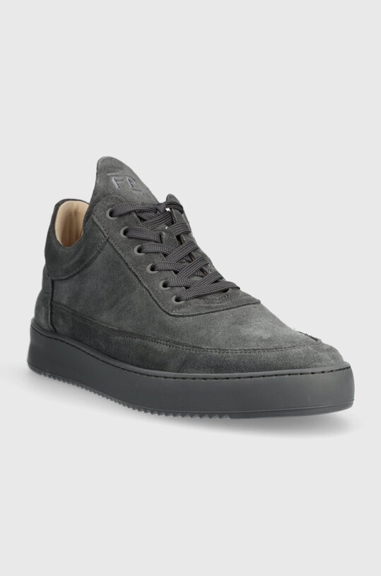 Filling Pieces sneakersy zamszowe Low Top Suede 10122791850 szary AA00