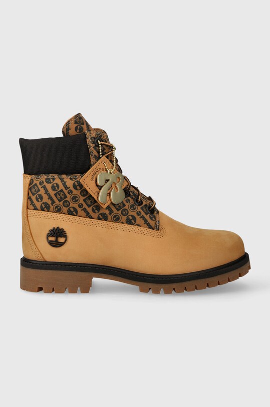 Timberland trapery 6" Heritage TextileQuarWP skóra licowa żółty TB0A62AW2311