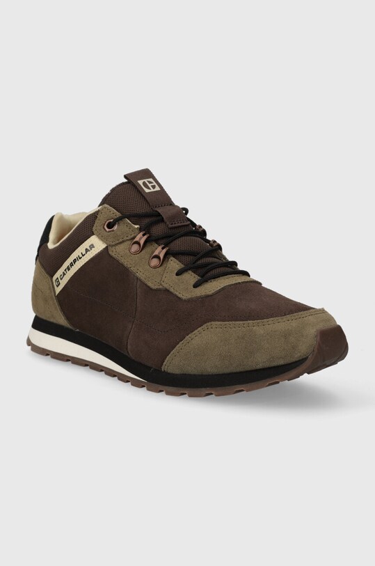 Μάλλινα sneakers Caterpillar VENTURA HIKER LO P110704 καφέ AW23