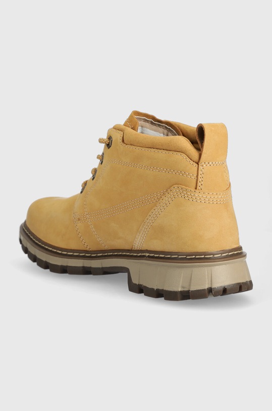 Încălțăminte CAT Footwear cizme din piele intoarsa GOLD RUSH P723788 maro