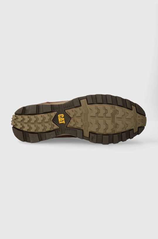 Caterpillar pantofi de piele intoarsa ELUDE WP P724340 maro